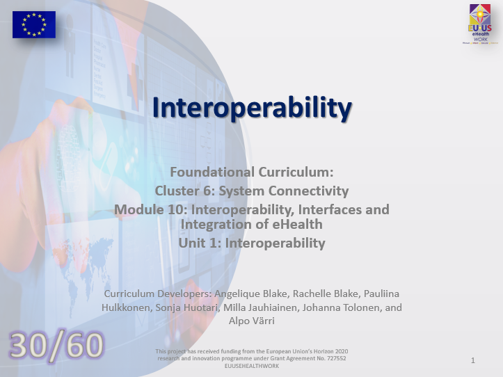 Lesson 30: Interoperability